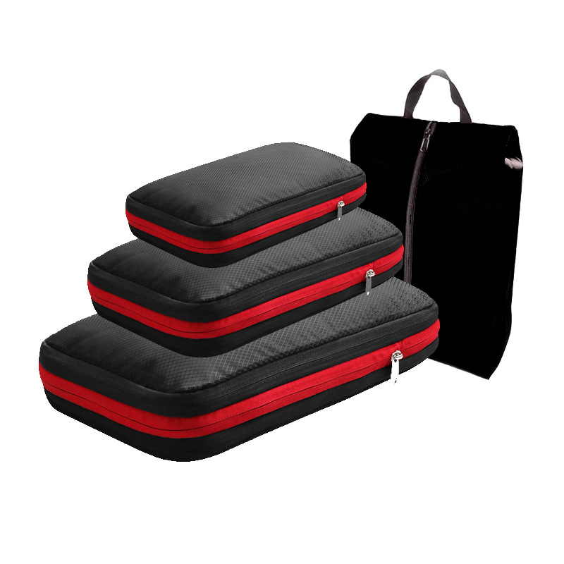 Travel Accessories Organiser - مكعبات تعبئة ضغط السفر مع حقيبة