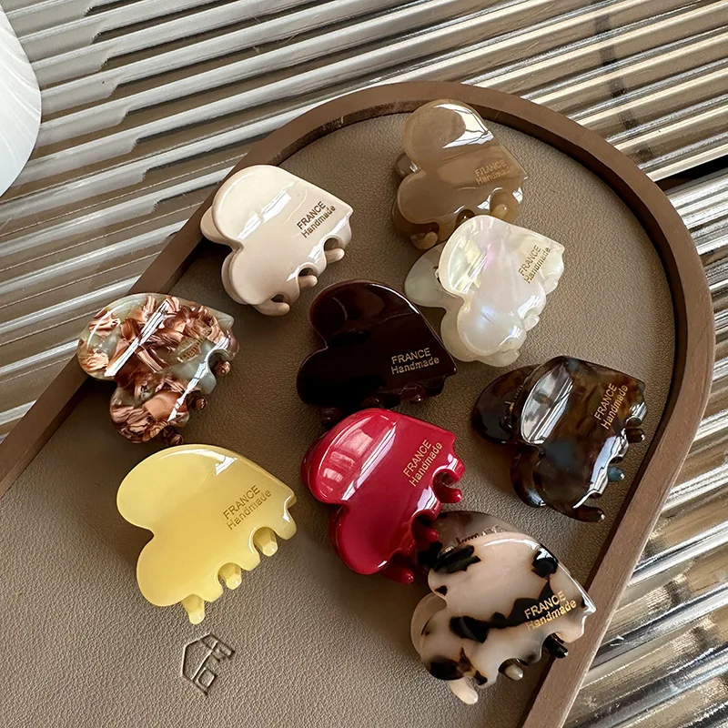 Travel Accessories Girls - مشابك شعر صغيرة من الأسيتات على