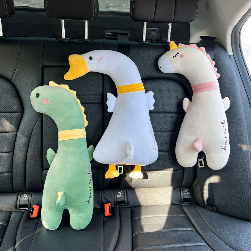 Travel Accessories For 6 Year Old - وسادة كتف لمقعد السيارة بتصميم كرتوني