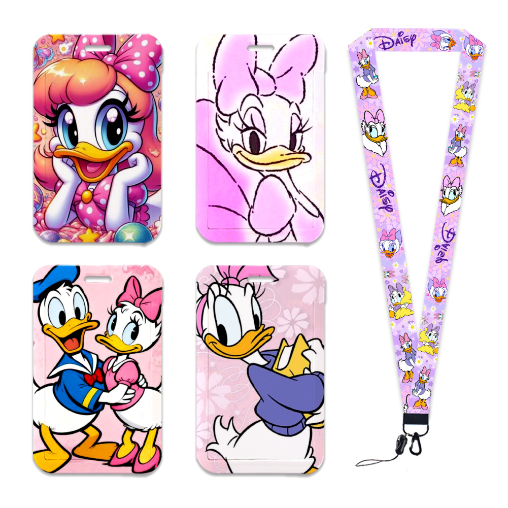 Travel Accessories Disney - حامل شارة بتصميم شخصية ديزني ديزي