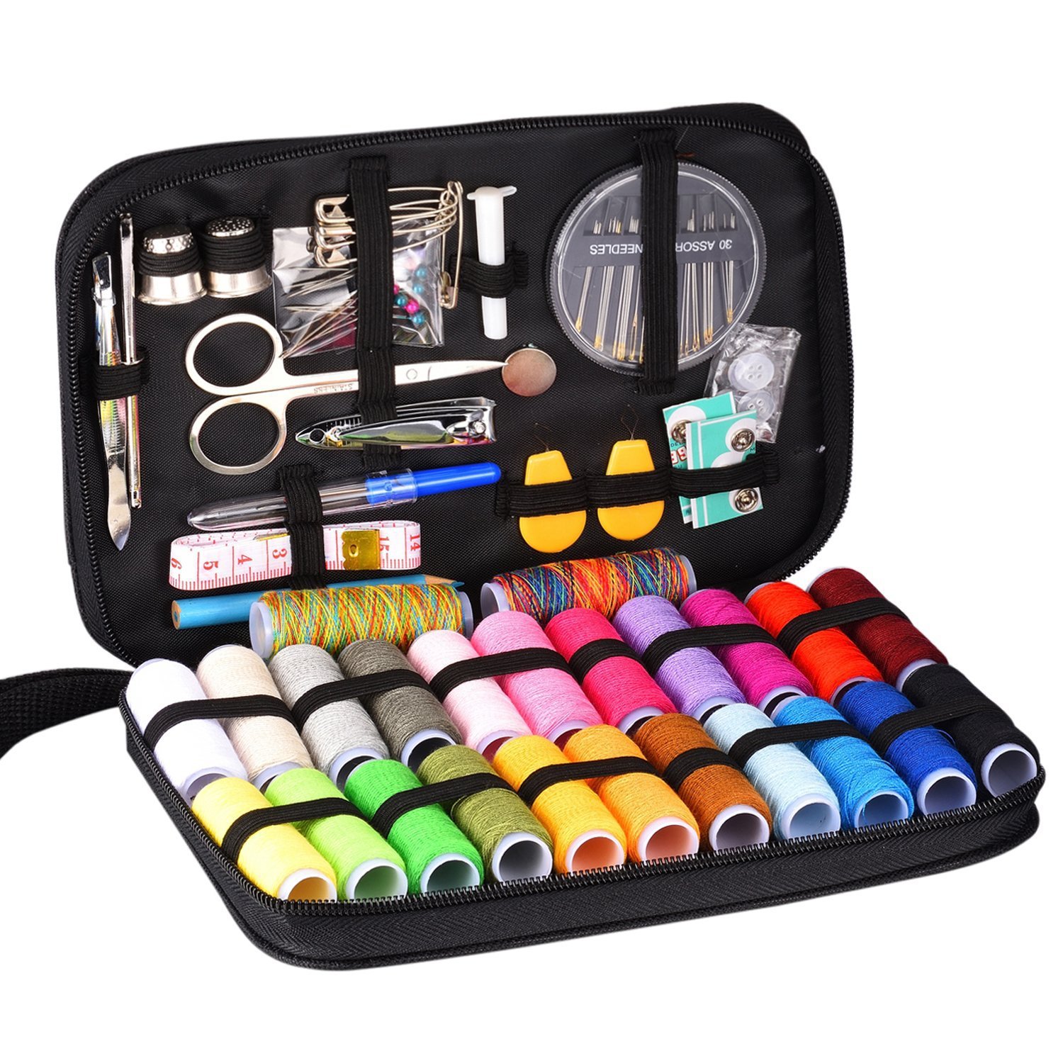 Travel Accessories To Sew - مجموعة أدوات الخياطة DIY المحمولة للسفر