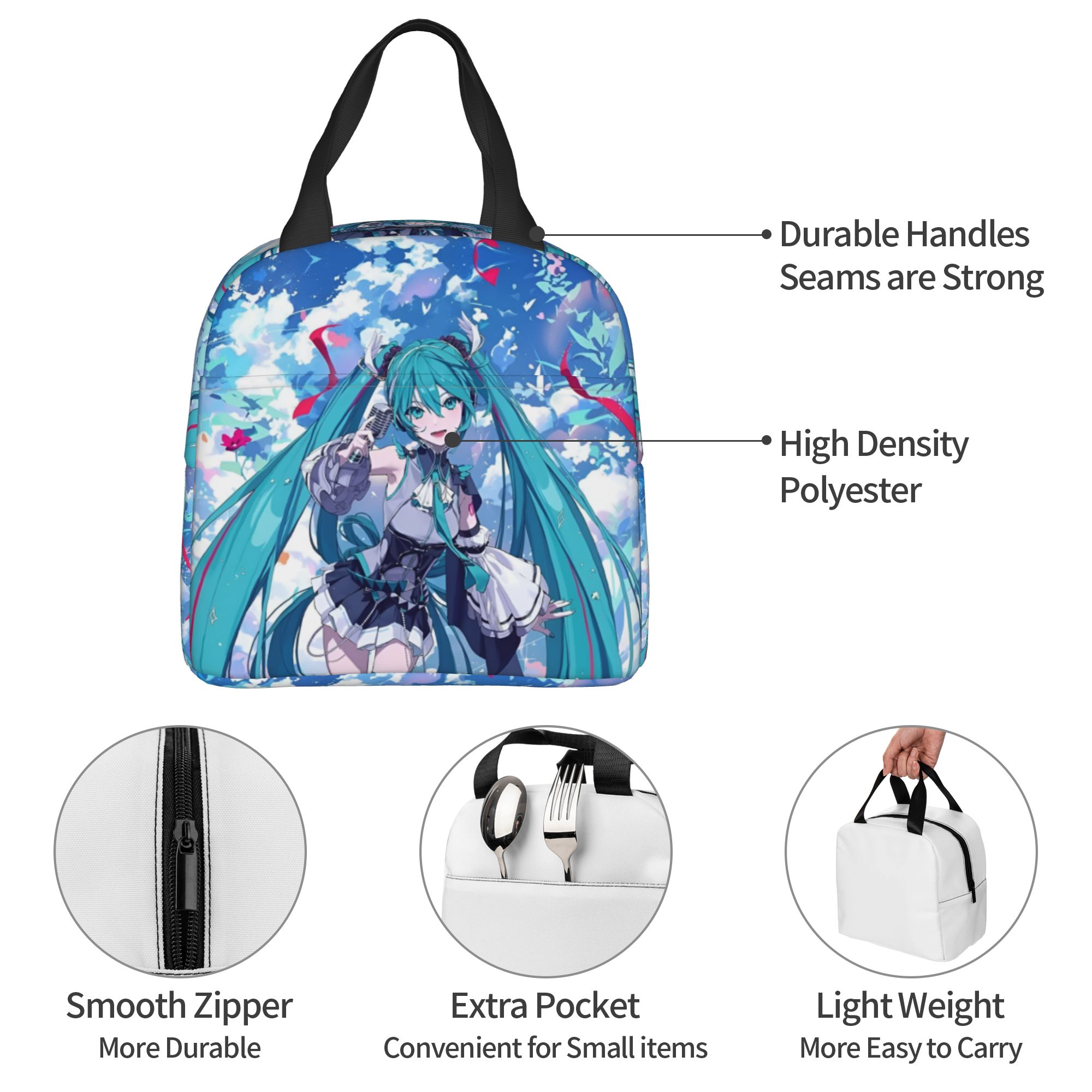 Travel Accessories 2022 - حقائب غداء معزولة مخصصة من H-Hatsunes،
