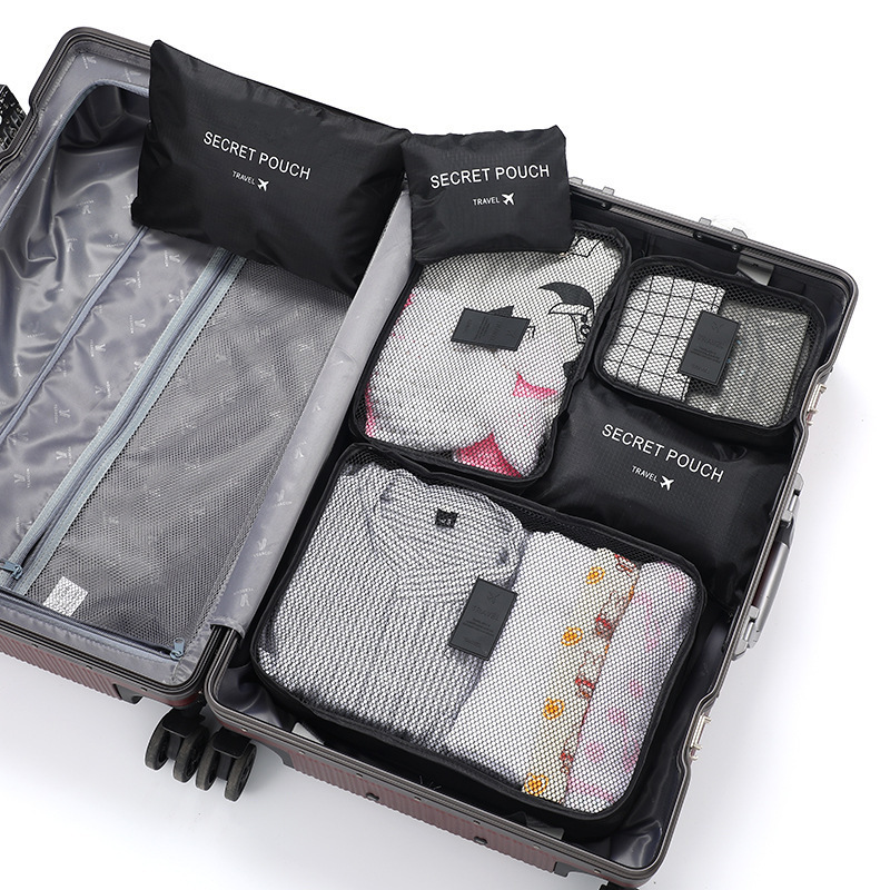 Travel Accessories Organiser - 6 مجموعات من حقائب التخزين للسفر