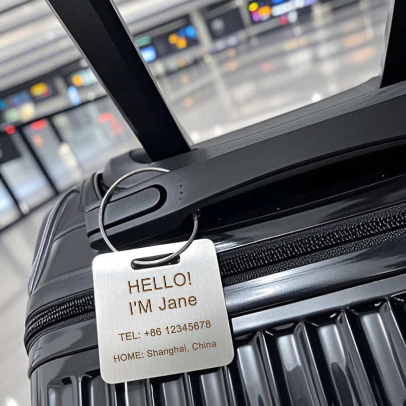 بطاقة تعريف أمتعة مخصصة بالاسم - مراجعة It Travel Accessories وسعره