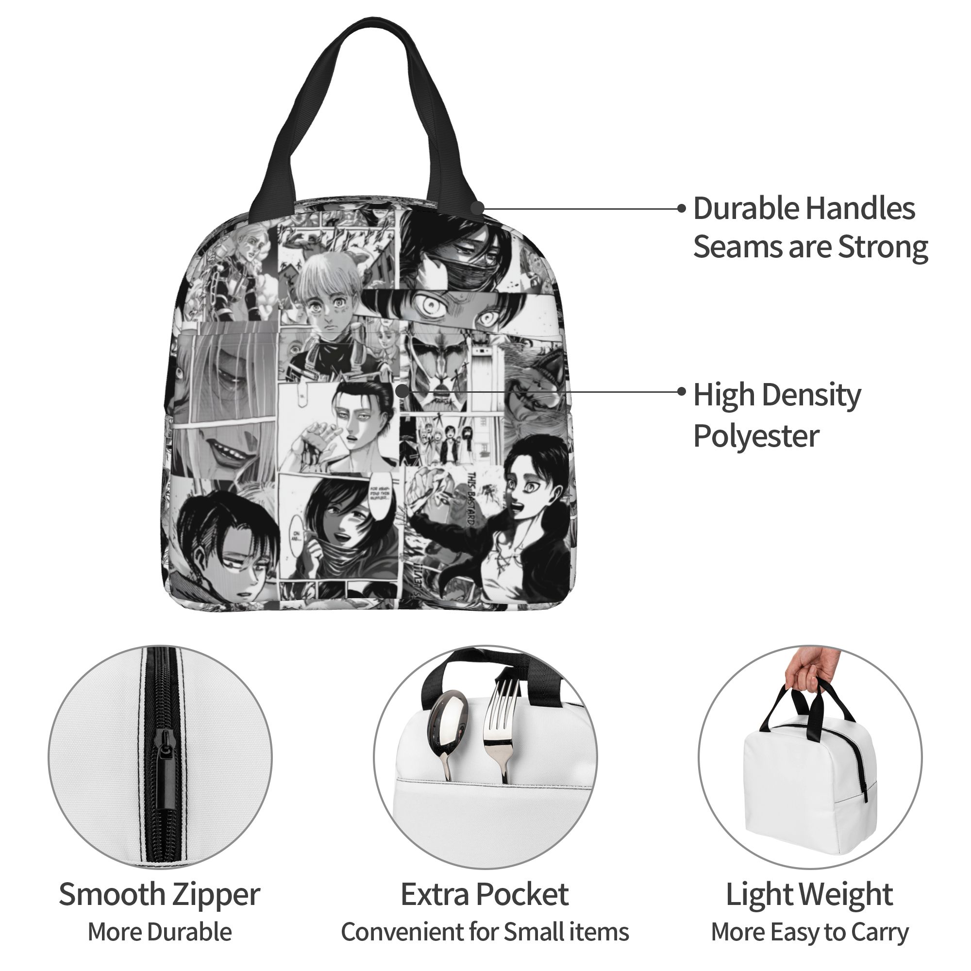 حقائب غداء معزولة مخصصة بتصميم - مراجعة Travel Accessories 2022 وسعره