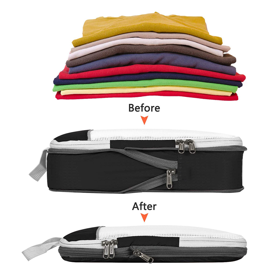 حقيبة تخزين للسفر مكعبات تعبئة - مراجعة Travel Accessories Organiser وسعره