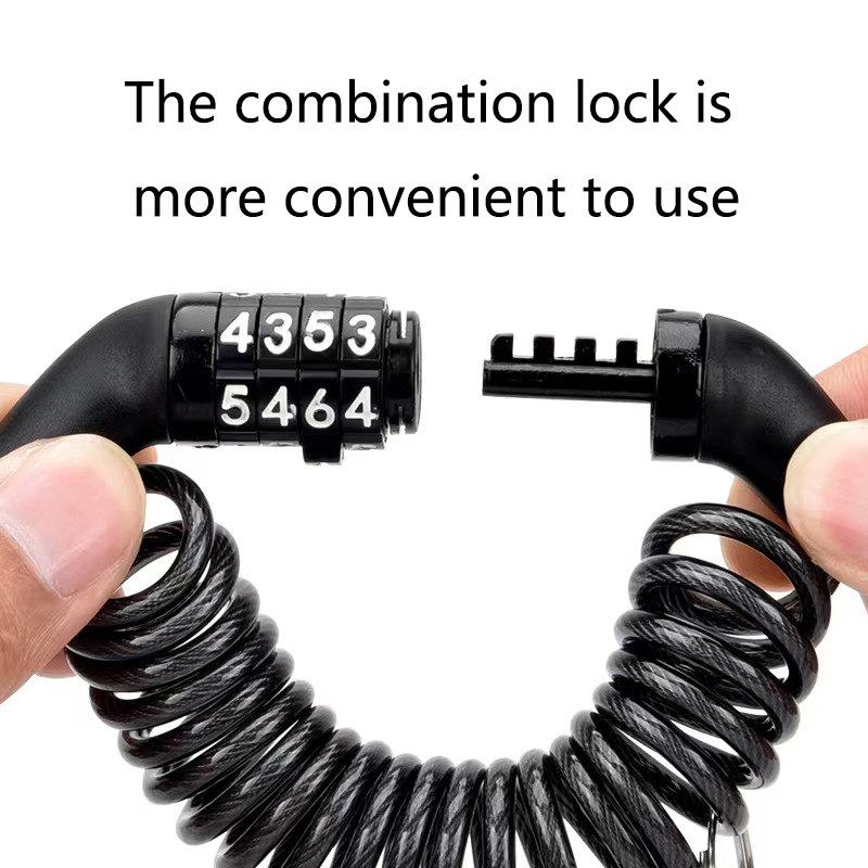 قفل أمان محمول مضاد للسرقة بكل - مراجعة Cable Lock Combination وسعره