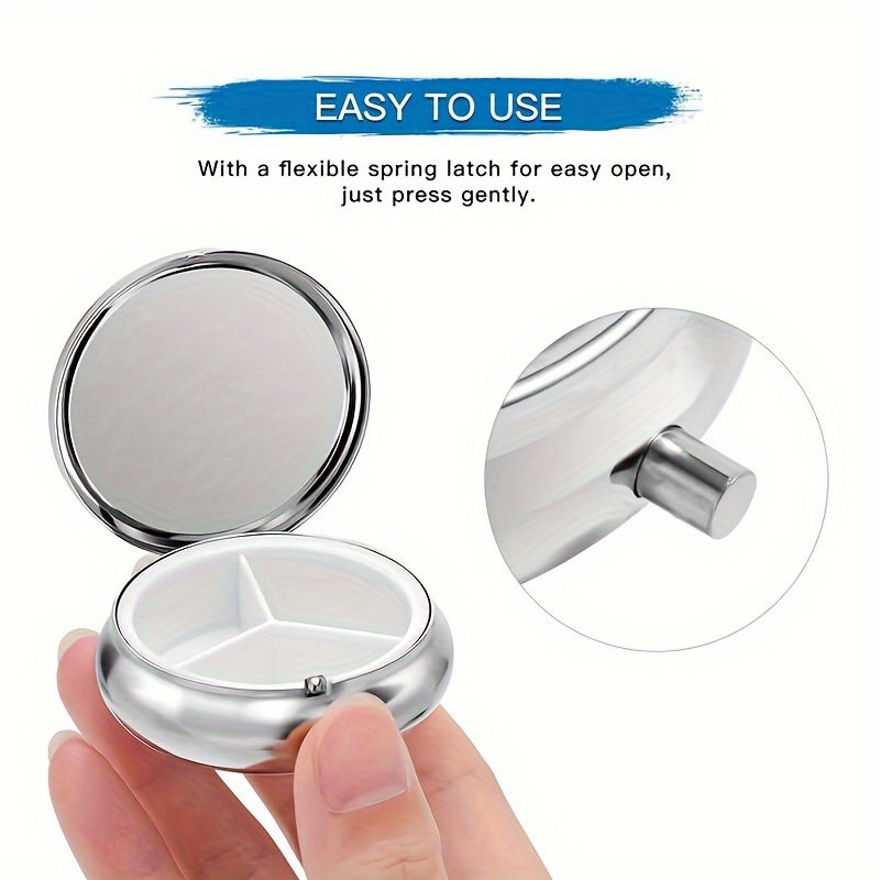 حافظة أدوية محمولة بثلاثة أقسا - مراجعة Travel Accessories Manufacturer وسعره