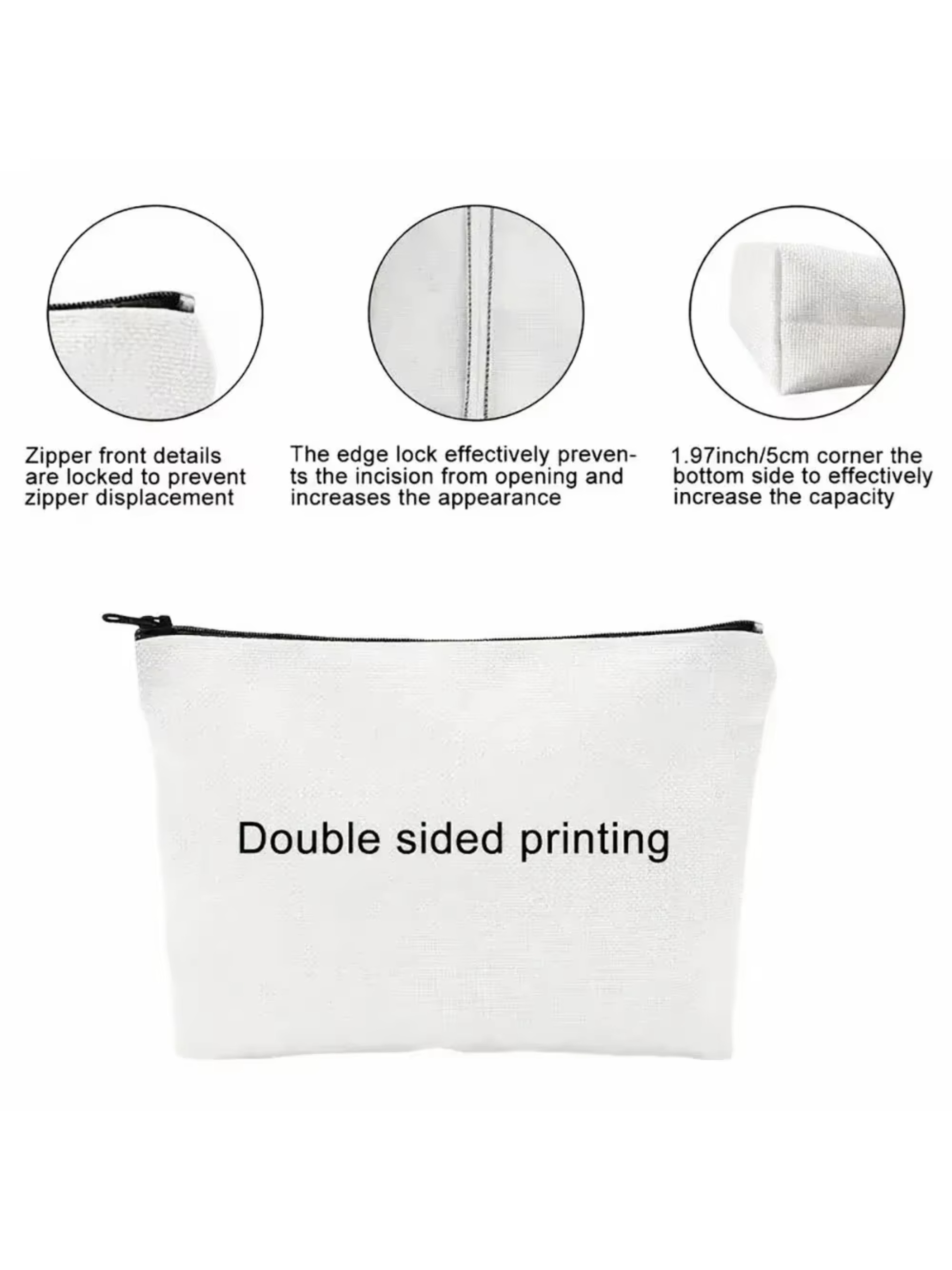 حقيبة مستحضرات تجميل على شكل م - مراجعة Travel Accessories To Sew وسعره
