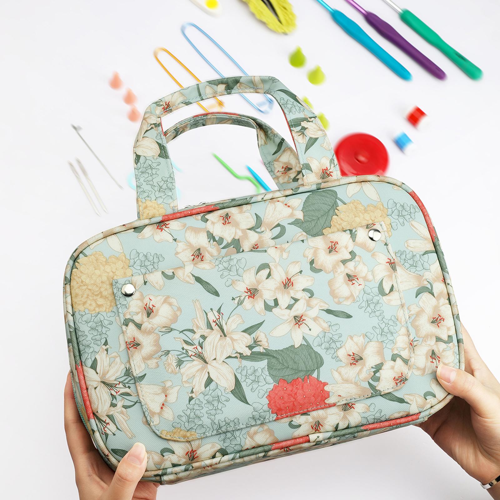 حقيبة منظم أدوات الكروشيه للسف - مراجعة Travel Accessories To Sew وسعره