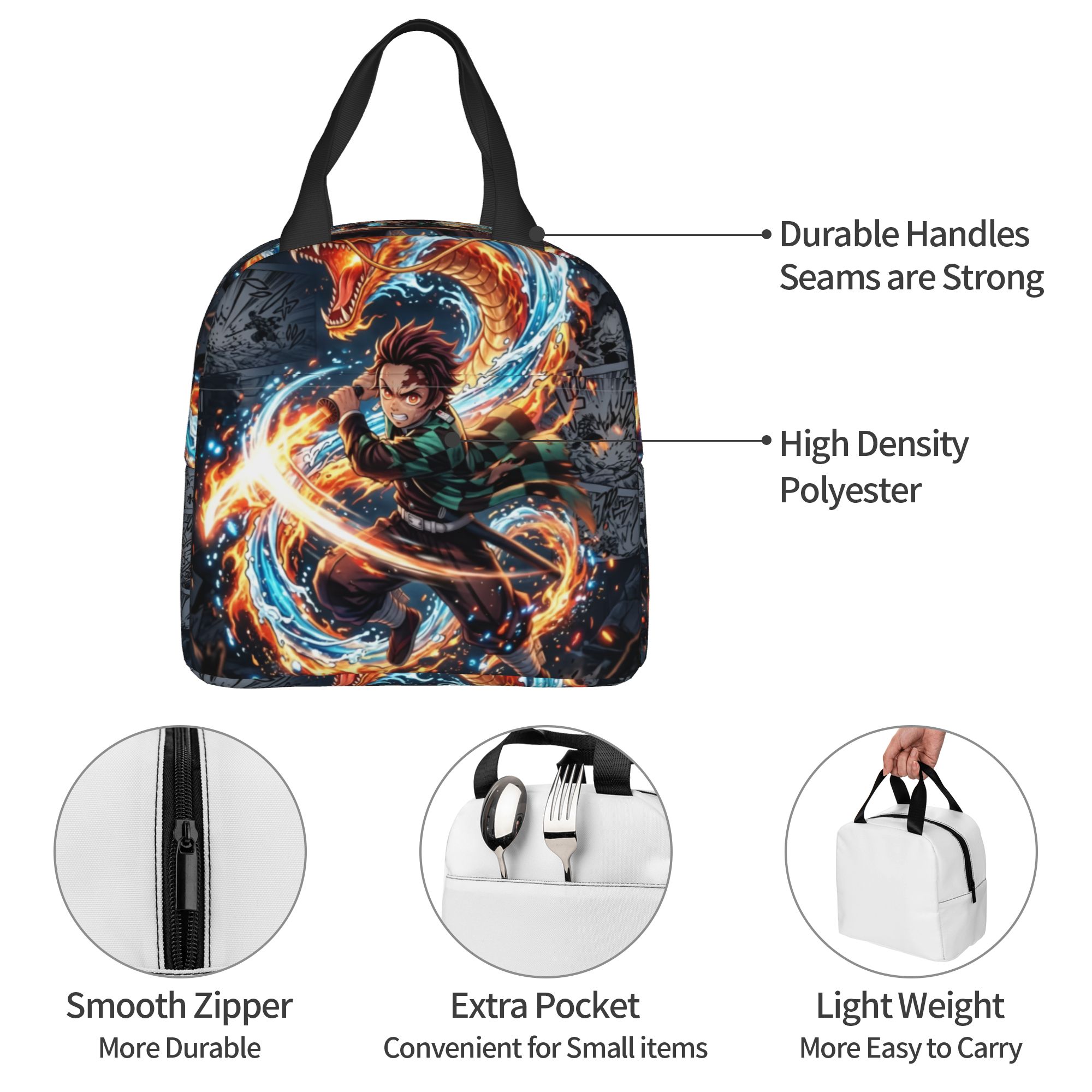 حقائب غداء معزولة مخصصة بتصميم - مراجعة Travel Accessories 2022 وسعره