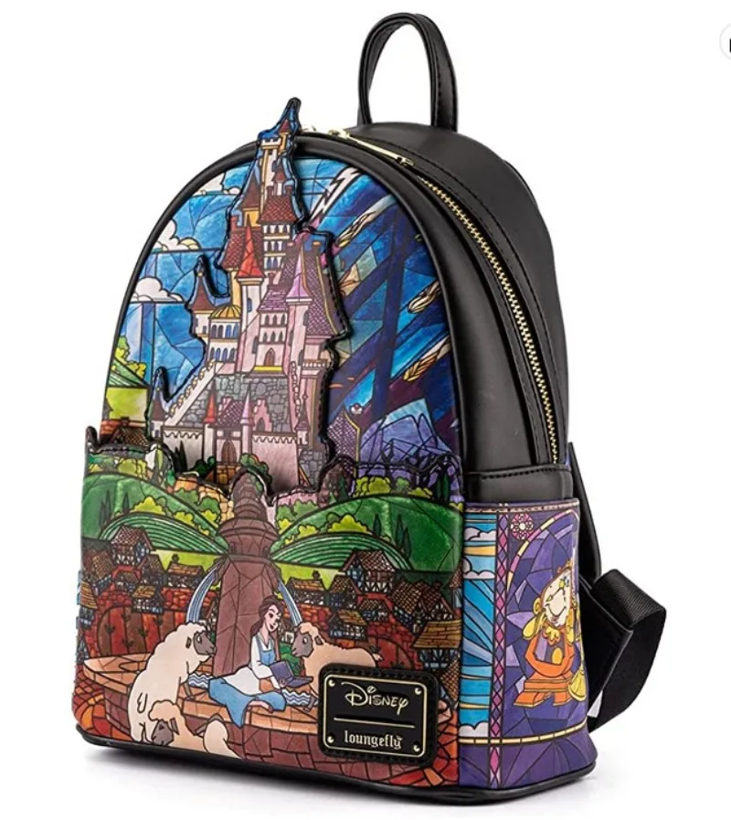 حقيبة ظهر صغيرة على شكل قلعة ب - مراجعة Travel Accessories Disney وسعره
