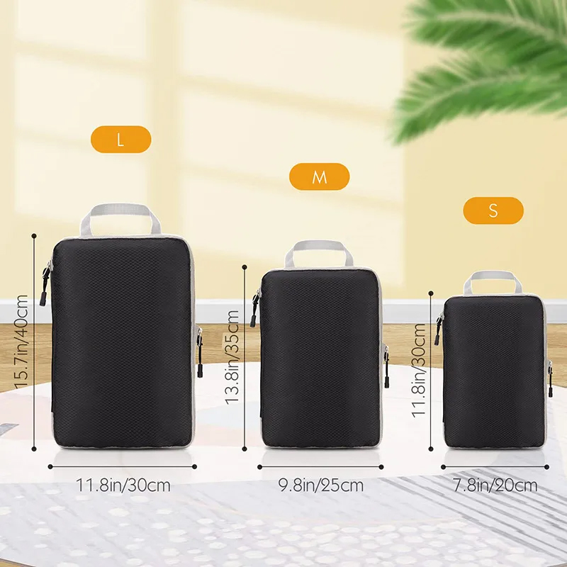 حقيبة تخزين قابلة للضغط للسفر، - مراجعة Travel Accessories Organiser وسعره