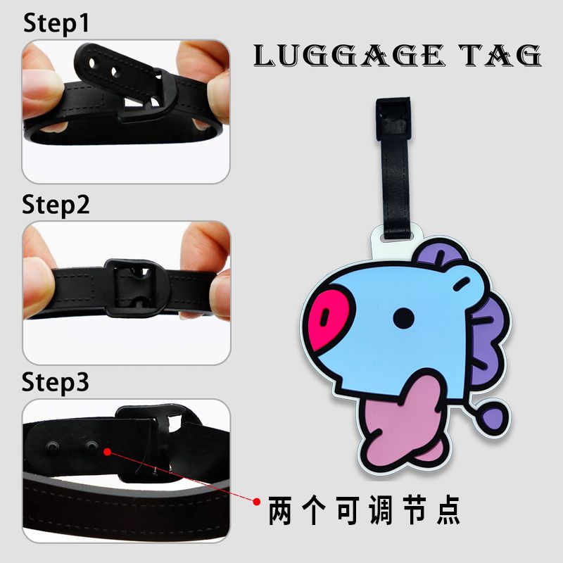 سلسلة مفاتيح كرتونية لطيفة من  - مراجعة It Travel Accessories وسعره