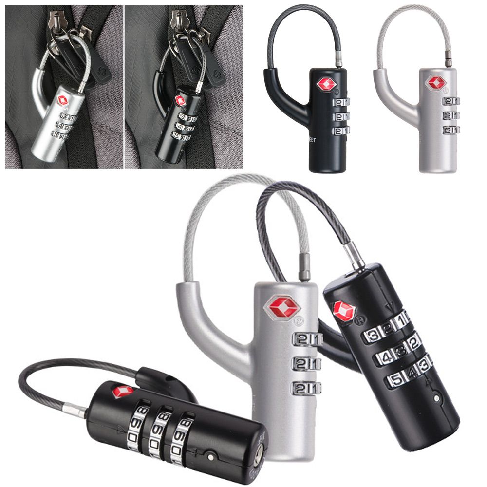 قفل صغير مقاوم للماء، قفل محمو - مراجعة Cable Lock Combination وسعره