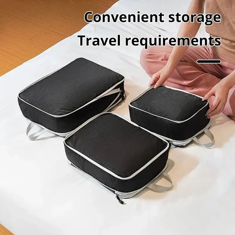 3 قطع من حقائب التخزين المضغوط - مراجعة Travel Accessories Organiser وسعره