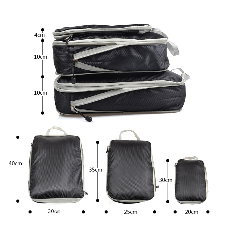 مكعبات تعبئة قابلة للضغط وقابل - مراجعة Travel Accessories Organiser وسعره