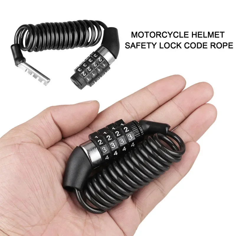 دراجة نارية صغيرة قفل بكلمة مر - مراجعة Cable Lock Combination وسعره