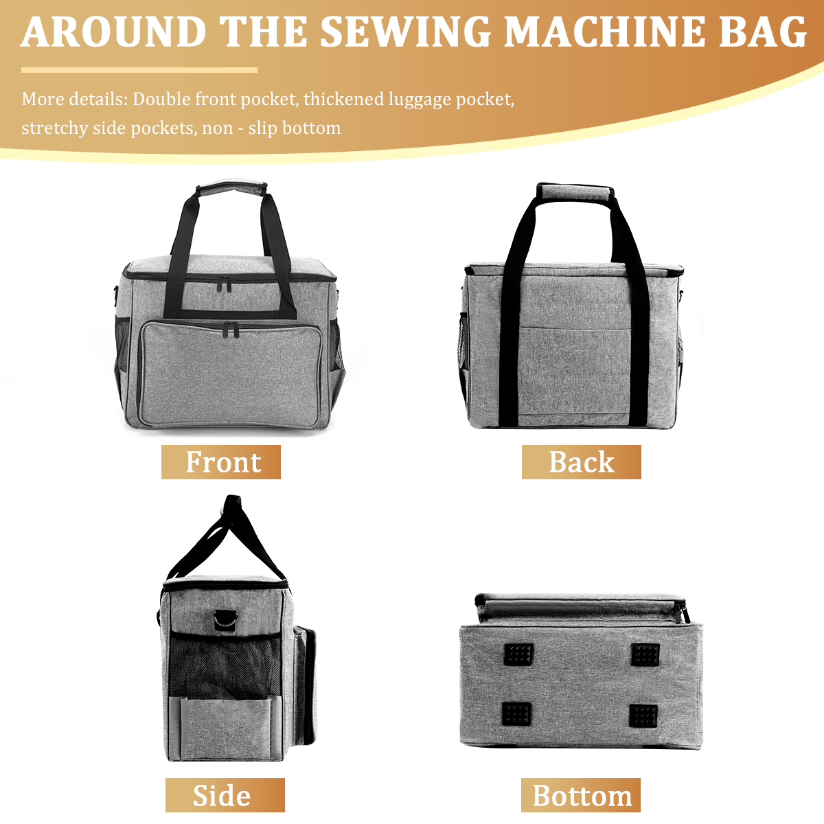 حقيبة حمل ماكينة الخياطة KOKNI - مراجعة Travel Accessories To Sew وسعره
