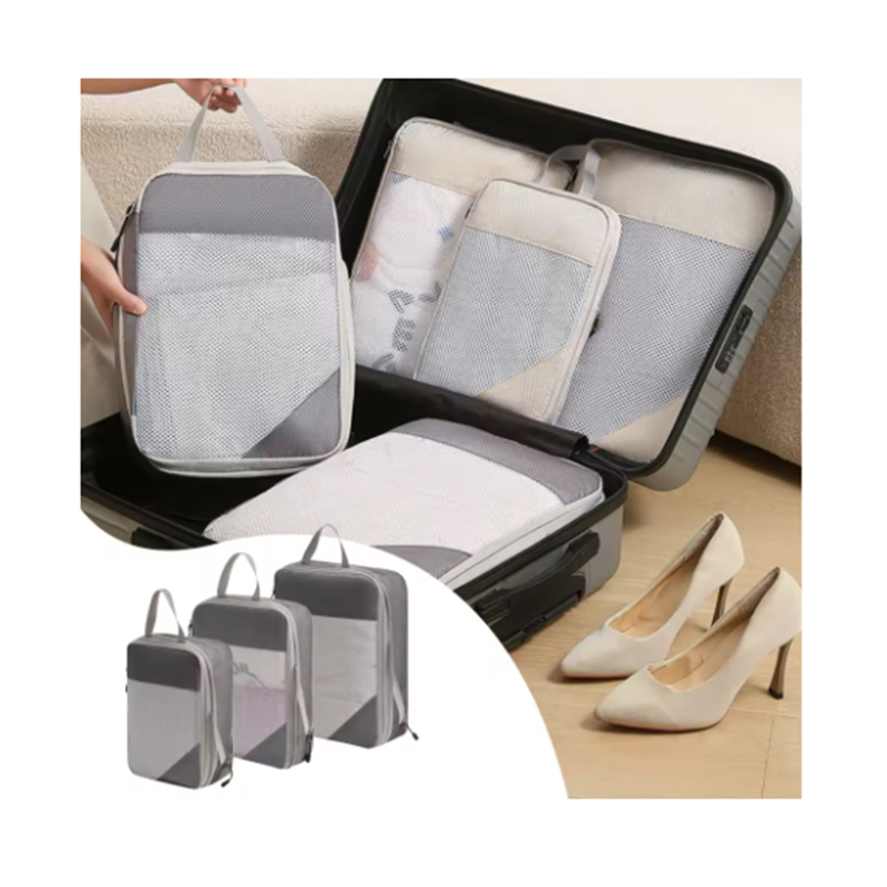 مجموعة من 3 أكياس تخزين للسفر  - مراجعة Travel Accessories Organiser وسعره