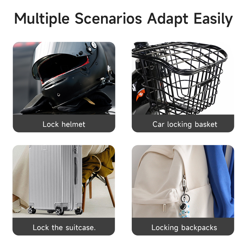 قفل أمان صغير بثلاثة أرقام مع  - مراجعة Cable Lock Combination وسعره