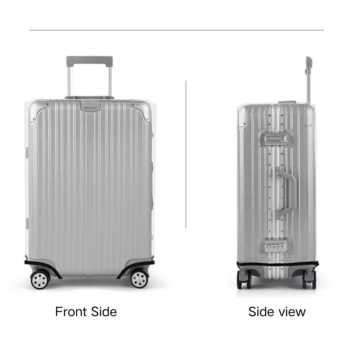 غطاء حماية للأمتعة شفاف سميك،  - مراجعة Travel Accessories 2022 وسعره