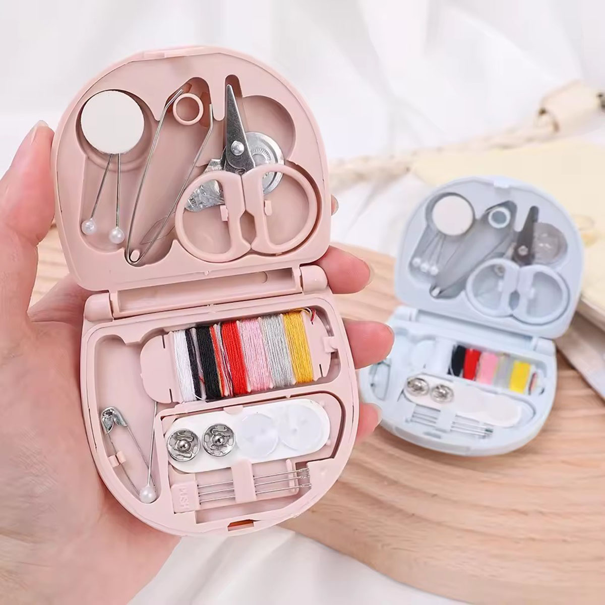 مجموعات ماكينة الخياطة اليدوية - مراجعة Travel Accessories To Sew وسعره