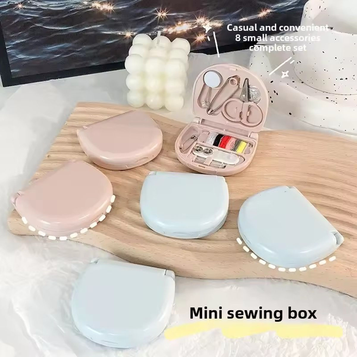 مجموعات ماكينة الخياطة اليدوية - مراجعة Travel Accessories To Sew وسعره